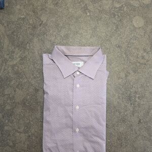 Eton Men's Lavender Patterned Shirt